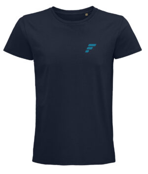 Tshirt basic eco french navy front