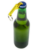 Keyring opener bottle