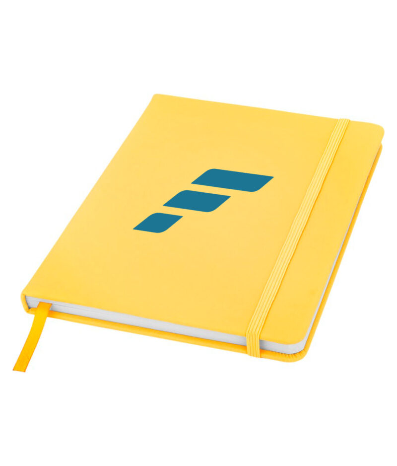 Notebook a5 hardcover yellow