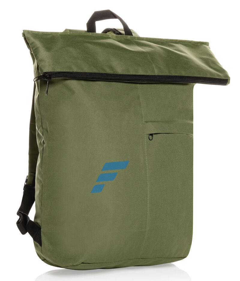 Backpack rpet foldbar green