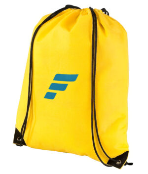 Stringbag basic nonwoven 5l yellow