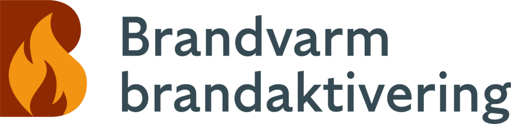 Brandvarm brandaktivering logo